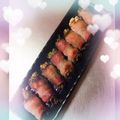 K0A9O0R8U♪'s cooksnap of when they made 大葉とえのきのベーコン巻き.