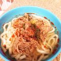 Peanut00's cooksnap of when they made 簡単肉うどん.