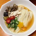 usapon７２７'s cooksnap of when they made 七夕★おくら＆茄子の天の川そうめん★.