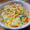 月見なっとう's cooksnap of when they made そうめんサラダ.