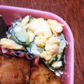 saoriiin☆'s cooksnap of when they made きゅうりと炒り卵のマヨサラダ.