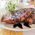 ワインパープル's cooksnap of when they made チョコフレンチトースト♡.