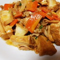 くぅmama's cooksnap of when they made 豚バラと厚揚げの味噌マヨ炒め.