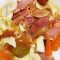 スイカが好物's cooksnap of when they made あっという間に☆ベーコンキャベツの炒め物.