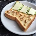 姉ぶた's cooksnap of when they made ココナッツオイルハニーくるみトースト.