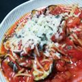 朴さん。's cooksnap of when they made トマトとナスとモッツァレラのパスタ.