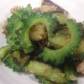 sato10013's cooksnap of when they made ゴーヤとなすの味噌炒め.