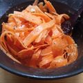 aochan☆'s cooksnap of when they made にんじんのリボンサラダ.