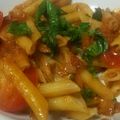 peachpies's cooksnap of when they made あるもんで☆ツナとトマトのシンプルパスタ.