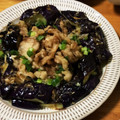 CmamaS's cooksnap of when they made 素揚げ茄子と豚肉のご馳走そうめん.