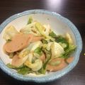 kyokoha's cooksnap of when they made 魚ニキャベピーマンのオイスター炒め☆.