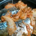 Shosui3's cooksnap of when they made 鯖とキムチ.