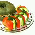 しじみごはん's cooksnap of when they made トマトとモッツァレラとアボガドの三色♪.