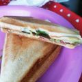 どらど～ら's cooksnap of when they made カニかま&アボカド★フレンチホットサンド.