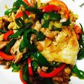 クックB3B60G☆'s cooksnap of when they made 豚肩ブロック肉で彩りチンジャオロース.