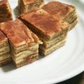 な〜ぽん's cooksnap of when they made HMで簡単♡2色バウムクーヘン.
