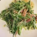 くみちゃんだぷー's cooksnap of when they made ベーコンと水菜のペペロンチーノ.