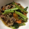 sasakurei's cooksnap of when they made 豚肉と小松菜の甘辛いため.
