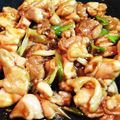 maiko330's cooksnap of when they made 鶏胸肉と長ネギの照り焼き.
