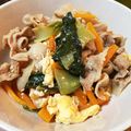 やままんま's cooksnap of when they made 青梗菜と卵と豚肉の旨煮.