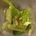 チャンさん's cooksnap of when they made ５分で完成♪叩きキュウリの中華風浅漬け.