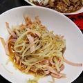qoouru's cooksnap of when they made もやしとハムの酢っぱり～さっぱり～♬.