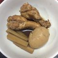 めいξ's cooksnap of when they made 手羽元とゆで卵とごぼうの煮もの♪.