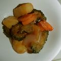 もりのりころ's cooksnap of when they made 苦み控えめ★ゴーヤとナスの味噌炒め.