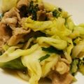 きゃんべる★'s cooksnap of when they made 春キャベツde簡単にら豚♥.
