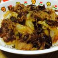 mypxx's cooksnap of when they made 簡単!おいしい!豚丼＊.