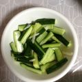 クックANLLO1☆'s cooksnap of when they made 寿司酢で作るキュウリと生姜の甘酢漬け.