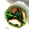 賢くんママ's cooksnap of when they made レンチン♪ほうれん草としいたけのおひたし.