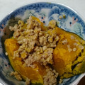 kekotaro's cooksnap of when they made 味噌を使った、鶏ひき肉とかぼちゃの煮物.