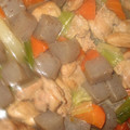 甘栗処's cooksnap of when they made とろとろ簡単　大根と鶏もも肉煮こみ.