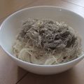 きらり流れ星's cooksnap of when they made とろろ昆布の冷たいピリ辛！そうめん.