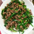mikinail's cooksnap of when they made 豚ニラ丼.