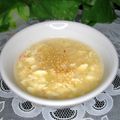 mielle's cooksnap of when they made 蟹と豆腐の中華ポタージュ風スープ.