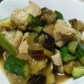 ちゃちゃ島☆'s cooksnap of when they made ナスとキュウリの炒め物.