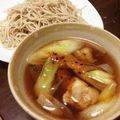 ayaakari's cooksnap of when they made 鶏南蛮蕎麦～冷たい蕎麦に暖かい汁！.
