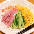 えすあきら's cooksnap of when they made 簡単☆焼きそば麺で冷やし中華.