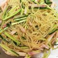 ゲコ太's cooksnap of when they made サッパリ春雨サラダ.