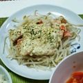 38kshr's cooksnap of when they made シャケの上でタルタルソースをリメイク*.