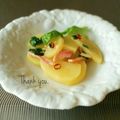 megmicky's cooksnap of when they made じゃがいもベーコンのナンプラーバジル炒め.