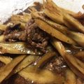 かむりな's cooksnap of when they made ごぼうと牛肉の甘辛煮.