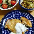 ｷﾞｭｳｽｼﾞ's cooksnap of when they made 鶏モモ肉のパリっと焼き　ヨーグルトソース.