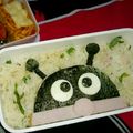 2児ママみきてぃ's cooksnap of when they made ＊キャラ弁＊　ペタっとバイキンマン★.