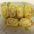 kimiko母's cooksnap of when they made カラフルたまご焼き♪.