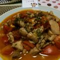 黒神紅朱's cooksnap of when they made チキンとトマトのシーズニング焼.