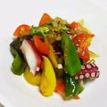 旦那は皿洗い's cooksnap of when they made たことなすのトマトドレッシング.