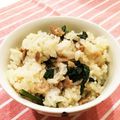 せけせけ's cooksnap of when they made 小松菜の混ぜごはん.